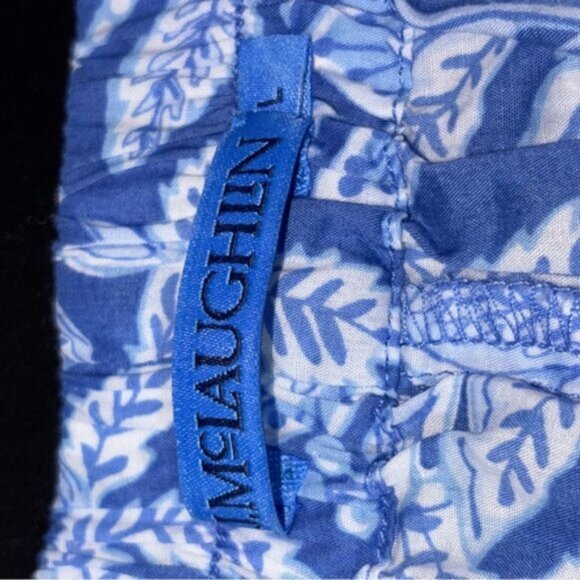 J. McLaughlin Womens Large Floral Pockets Bohemian Pants Cottagecore Lightweight - Picture 3 of 8